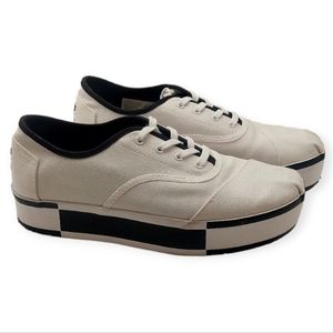 Plimsolls VANS Women's Size 8.5 Shoes Boardwalk Cordones White Sneakers